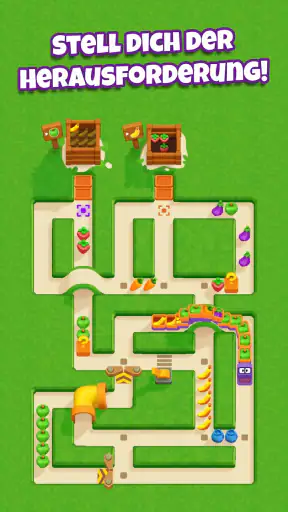 Snacky Dash: Food Maze Puzzle screenshot