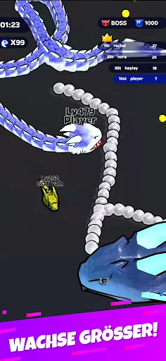 Snake Clash screenshot
