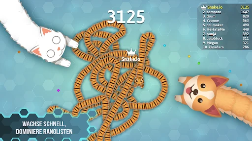 Snake.io Schlangen-.io-Spiele screenshot