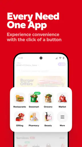 Snoonu Food & Grocery Delivery screenshot