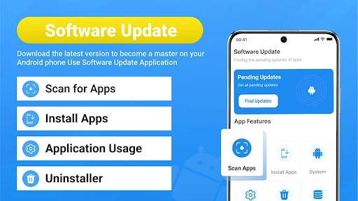 Software aktualisieren screenshot
