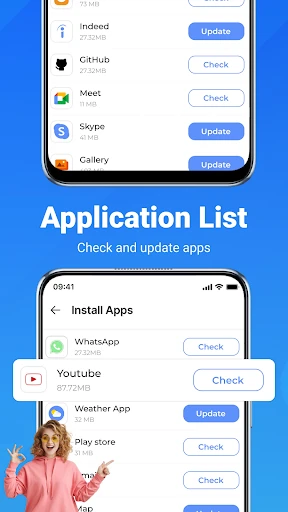 Software aktualisieren screenshot