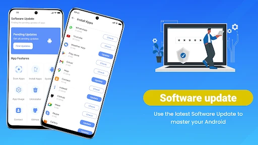 Software aktualisieren screenshot