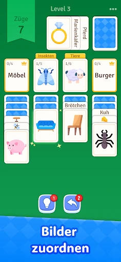 Solitaire Associations: Words screenshot