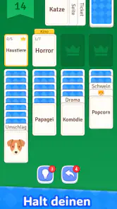 Solitaire Associations: Words screenshot