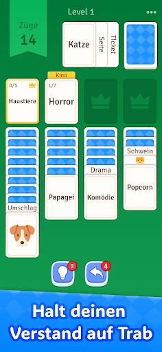 Solitaire Associations: Words screenshot