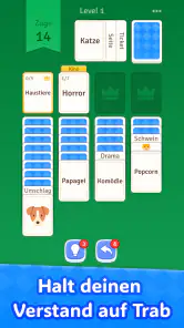Solitaire Associations: Words screenshot