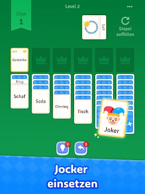 Solitaire Associations: Words screenshot