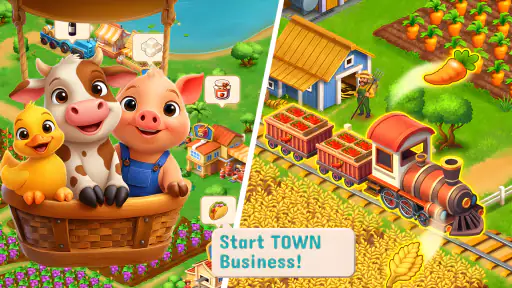 Solitaire Farmreise screenshot