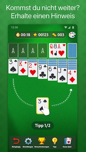 Solitär Kartenspiele Solitaire screenshot