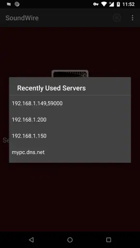 SoundWire Full-Audio Streaming screenshot