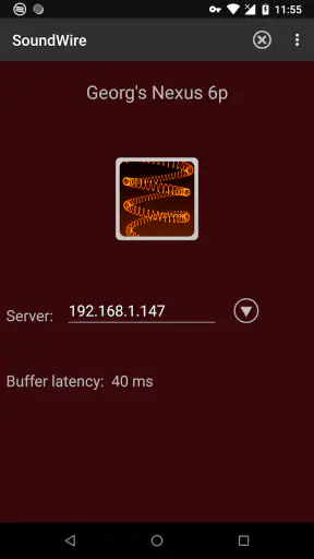 SoundWire Full-Audio Streaming screenshot