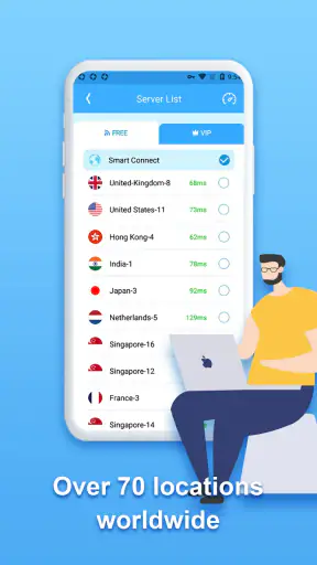 Speedy Quark VPN - VPN Master screenshot