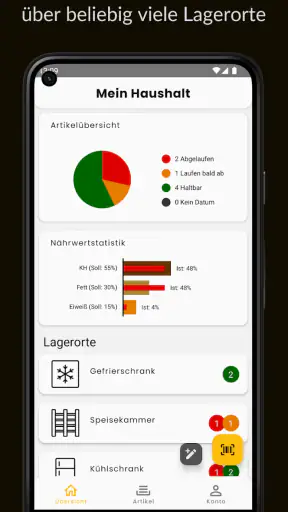 Smantry – Speisekammer App screenshot