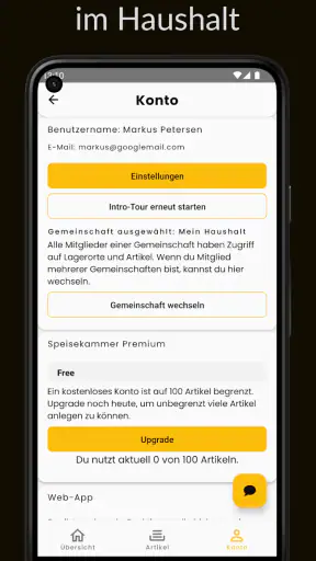 Smantry – Speisekammer App screenshot