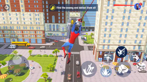 Spider Fighting: Hero Game screenshot