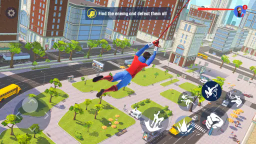 Spider Fighting: Hero Game screenshot