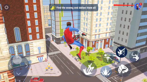 Spider Fighting: Hero Game screenshot