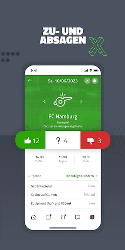 SpielerPlus - Teamorganisation screenshot