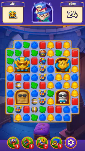 Spooky Suites: Match-3-Puzzle screenshot