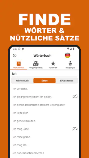 Spread the Sign Gebärden screenshot