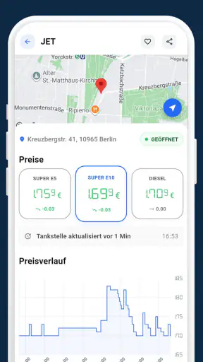 SpritCheck: Günstig Tanken screenshot