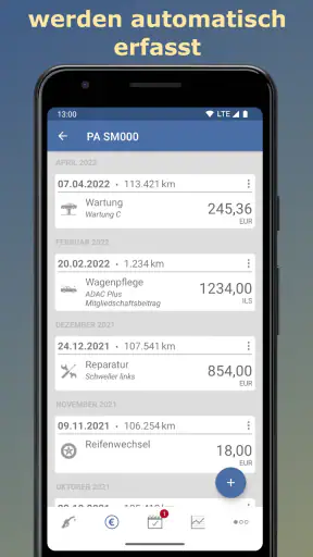 Spritmonitor: Verbrauch,Kosten screenshot