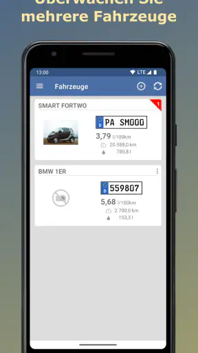 Spritmonitor: Verbrauch,Kosten screenshot