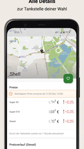 Spritpreise - günstig Tanken screenshot