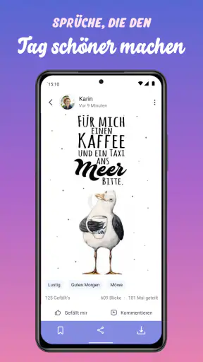 Sprüche App: Zitate & Bilder screenshot