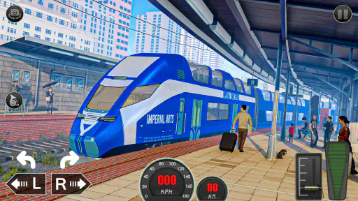 Stadt Bahn Treiber- Bahn Spiel screenshot