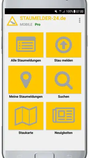 Staumelder MOBILE screenshot