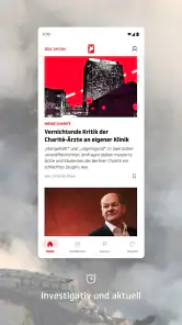 stern online: Nachrichten App screenshot