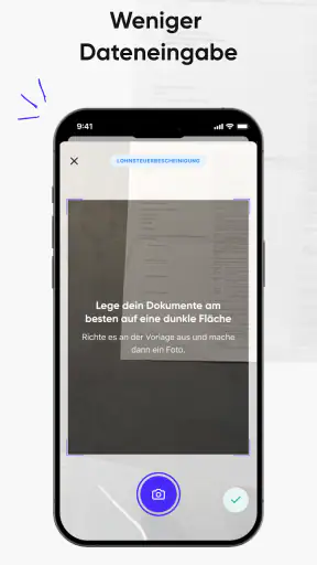 Steuerbot: Steuererklärung App screenshot