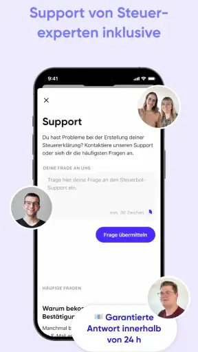 Steuerbot: Steuererklärung App screenshot