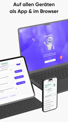 Steuerbot: Steuererklärung App screenshot