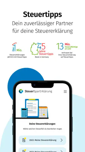 SteuerSparErklärung screenshot