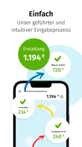 SteuerSparErklärung screenshot