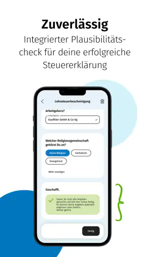 SteuerSparErklärung screenshot