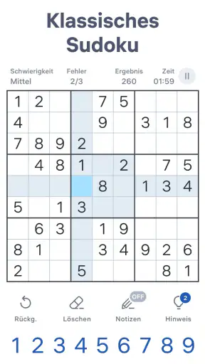 Sudoku.com - Geduldsspiele screenshot