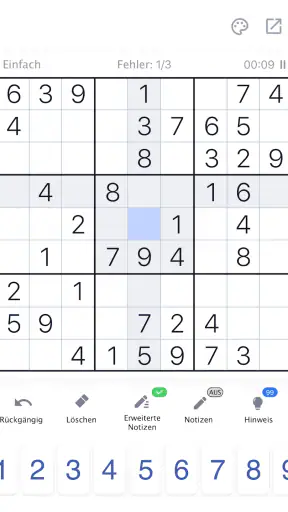 Sudoku Klassische Puzzlespiele screenshot