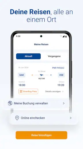 SunExpress Airlines screenshot