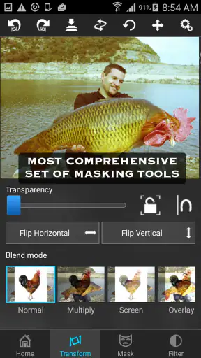 Superimpose screenshot