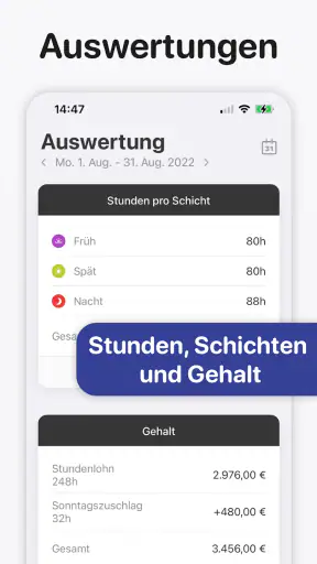 Supershift - Dienstplan screenshot