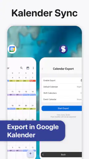 Supershift - Dienstplan screenshot