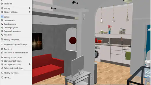 Sweet Home 3D: Plane dein Haus screenshot
