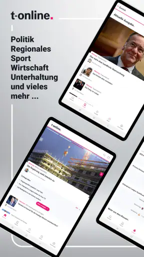 t-online - Nachrichten screenshot