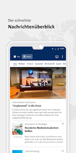 tagesschau - Nachrichten screenshot