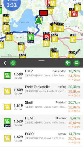 Tankschwein billig tanken screenshot