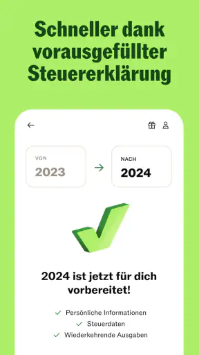 Taxfix: Online Steuererklärung screenshot